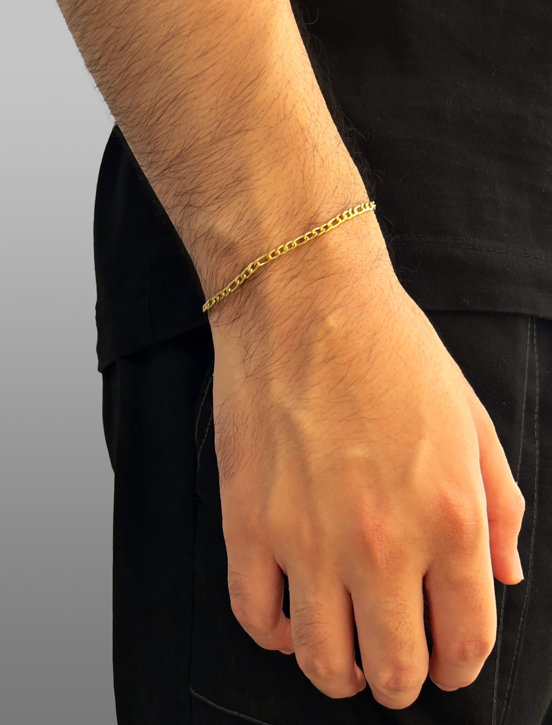 Pulsera Eslabón | 3mm - 17cm